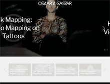 Tablet Screenshot of oskargaspar.com